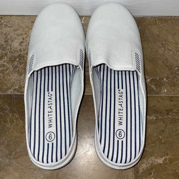White Stag Slip on Sneaker Size 9 Color White - Picture 3 of 5